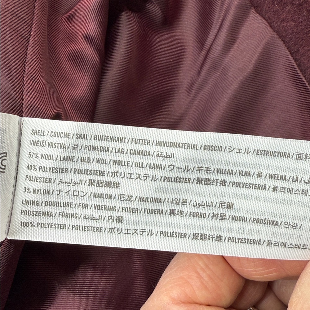 Abercrombie & Fitch Wool Blend Blazer - Picture 10 of 10